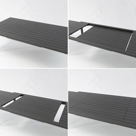 Mesa extensible Noosa 220/340 antracita
