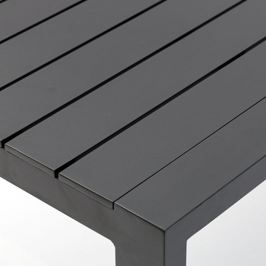 Mesa fija Byron 220 cm aluminio antracita