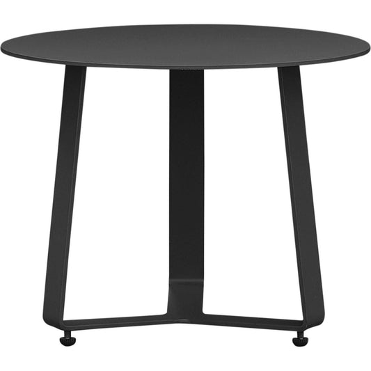 Mesa auxiliar Bangor Ø 45 cm aluminio antracita