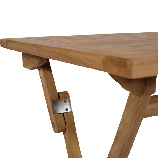 Mesa plegable Naga cuadrada 70x70 cm