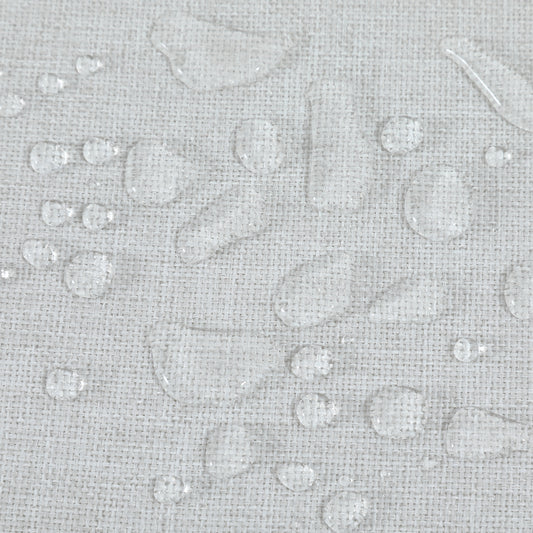 Cojín de asiento y respaldo alto 50x115x5 cm color gris claro