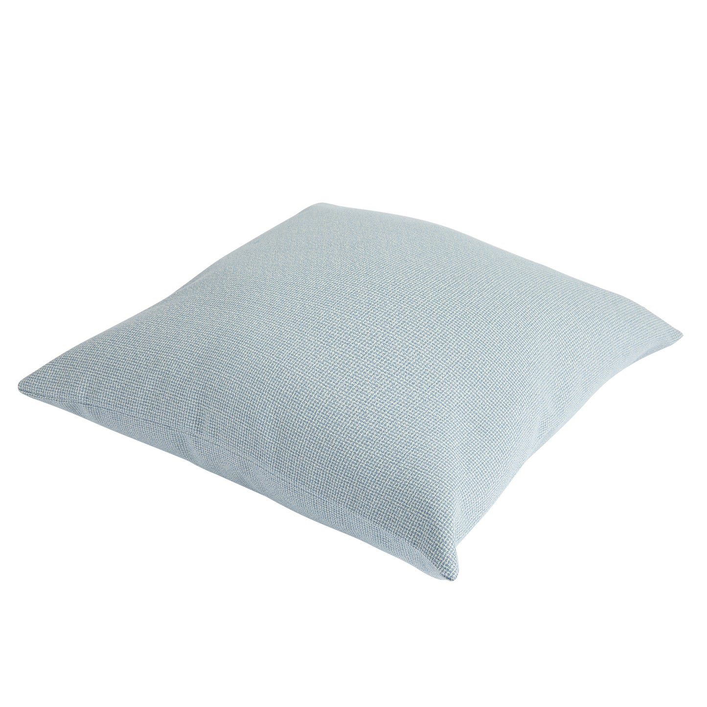 Cojín decorativo 45x45x12 cm azul cielo