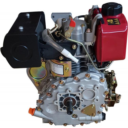 Motor diesel 438cc. cigüeñal cilíndrico 25 mm