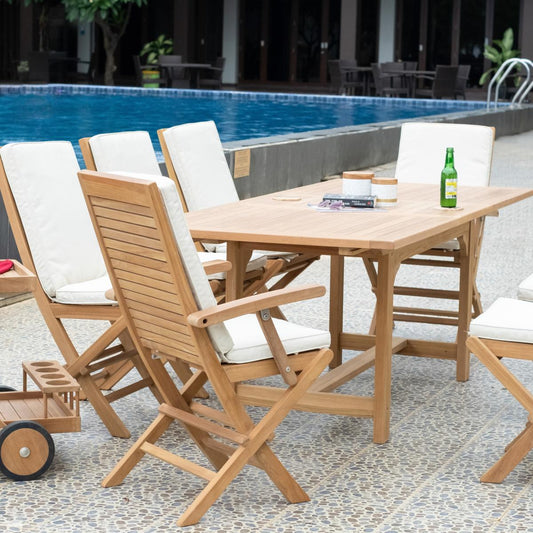 Silla con brazos plegable Mati