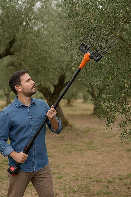 Vareador eléctrico 700w con 3 baterias de 5Ah - 21V