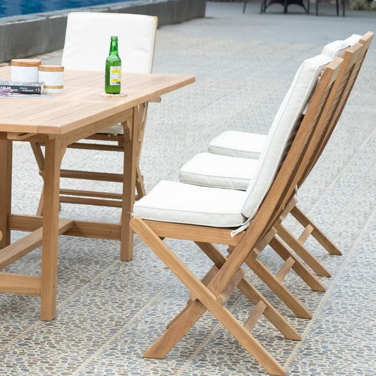 Silla Teca plegable Mati