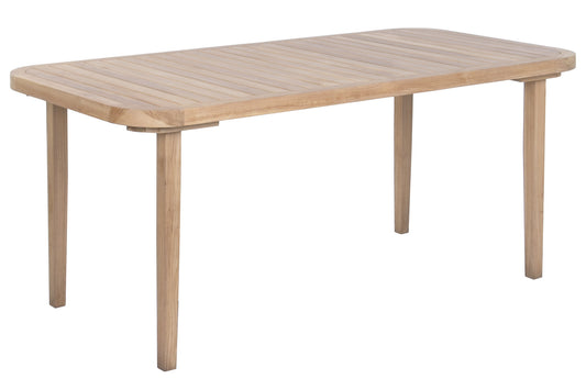 Mesa de Comedor Exterior Teca Grado A 180x90 cm