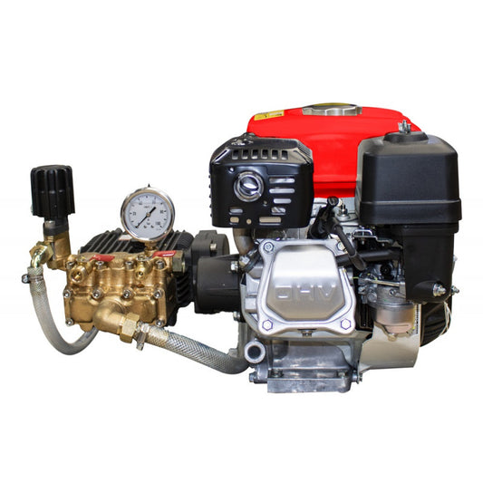 Carretilla sulfatadora 200L, Motor Gasolina Honda GP160 40bar 30l/min