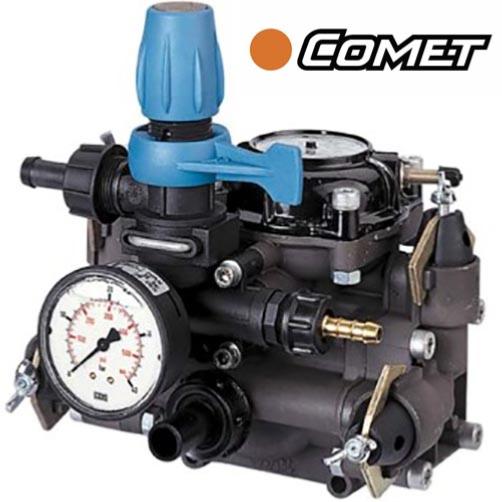 Carretilla fumigadora Comet 100L 25bar 25ltr/min 2 ruedas