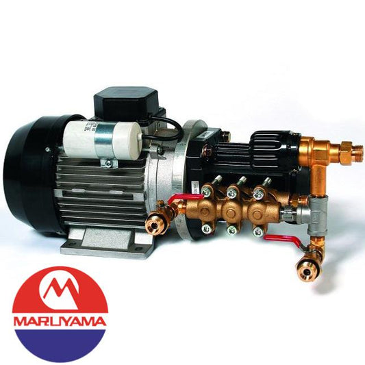 Carretilla sulfatadora Maruyama 100L motor Eléctrico 40bar 15L. 1 rueda