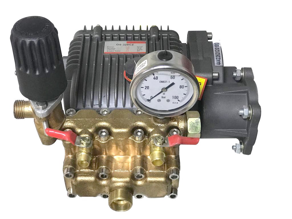 Carretilla sulfatadora 200L, Motor Gasolina 4T 40bar 30L/min