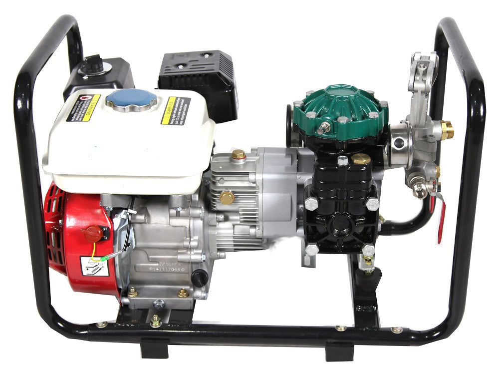 Carretilla sulfatadora 200L, Motor Honda. Bomba de membrana 40bar 40l/min