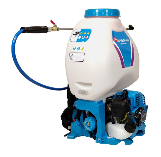 Pulverizador Maruyama de mochila 25L. Motor 2 tiempos