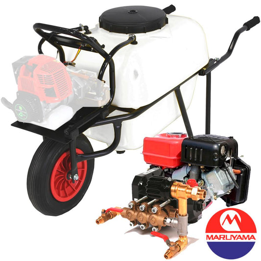 Carretilla sulfatadora Maruyama 100L 40bar 15ltr/min 1 rueda