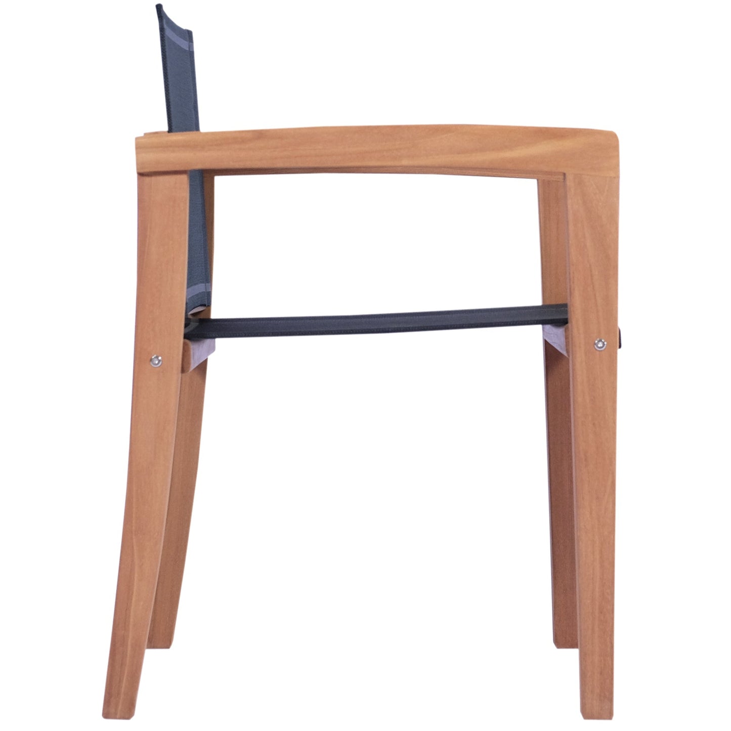 Sillón Teca con brazos Candon textilene negro