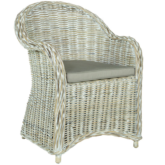 Sillón con brazos Hermon kubu natural