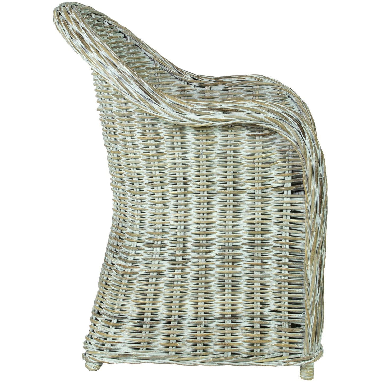 Sillón con brazos Hermon kubu natural