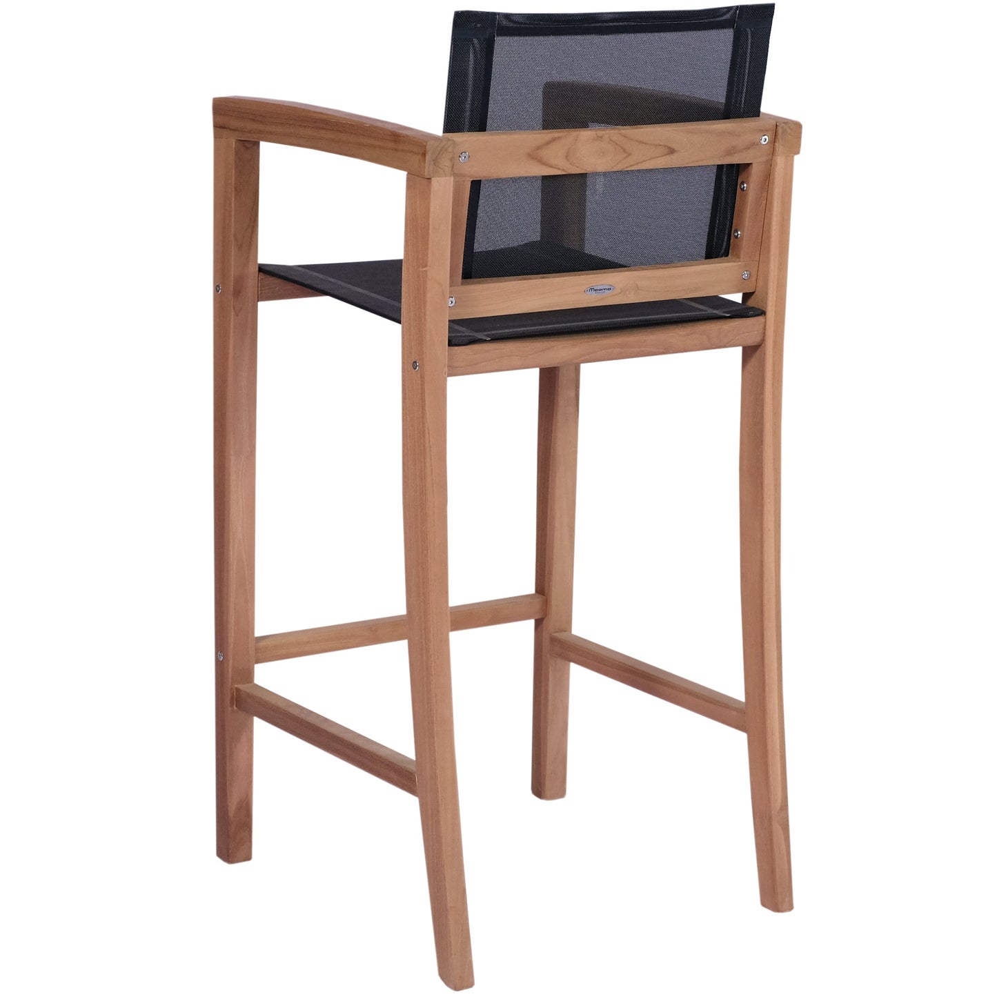 Silla Teca bar Candon textilene negro