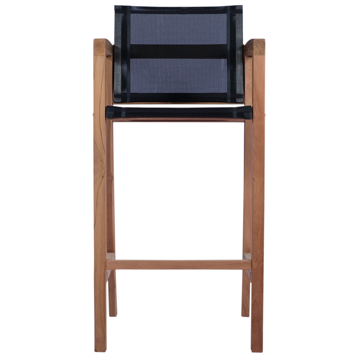 Silla Teca bar Candon textilene negro