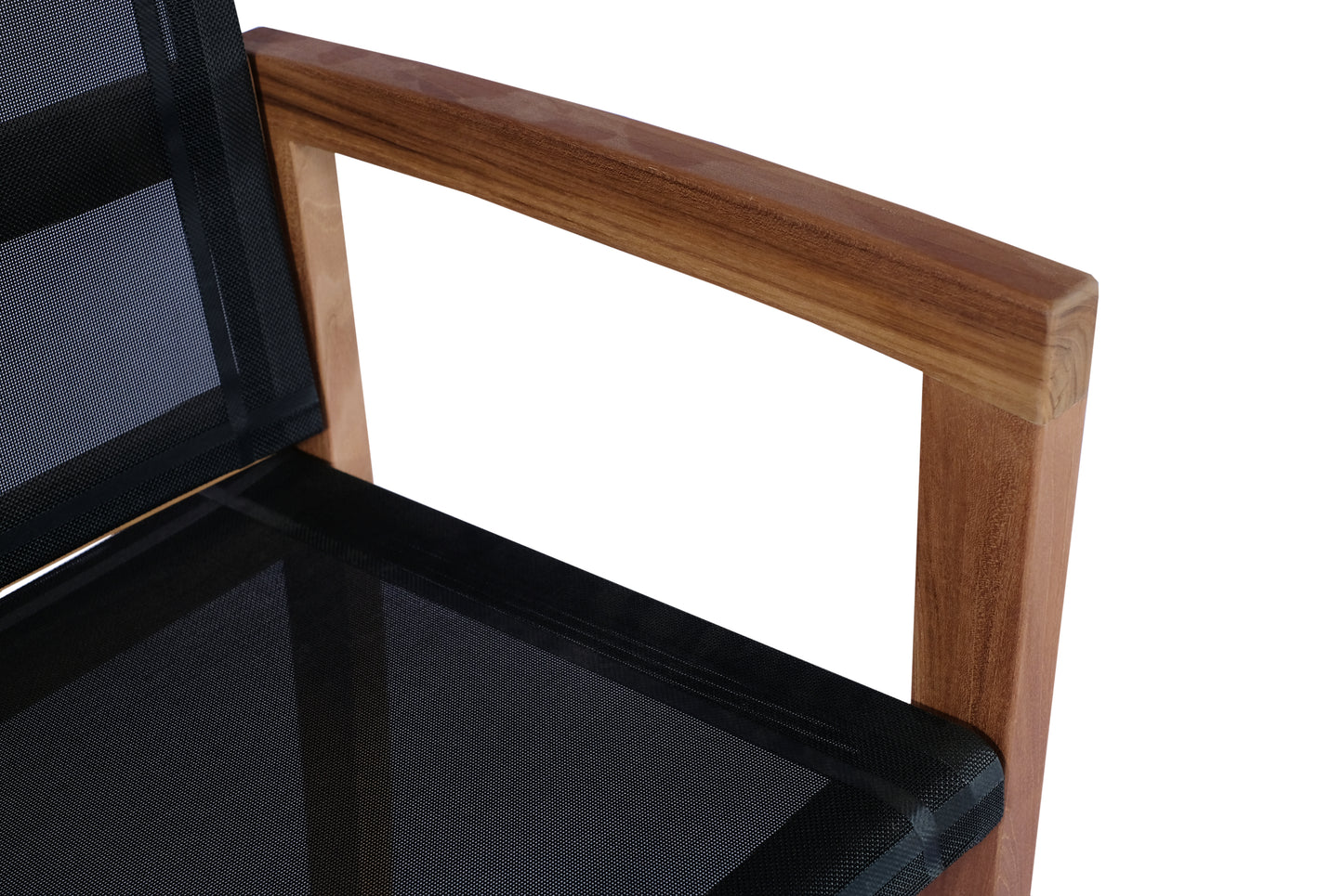 Silla Teca bar Candon textilene negro