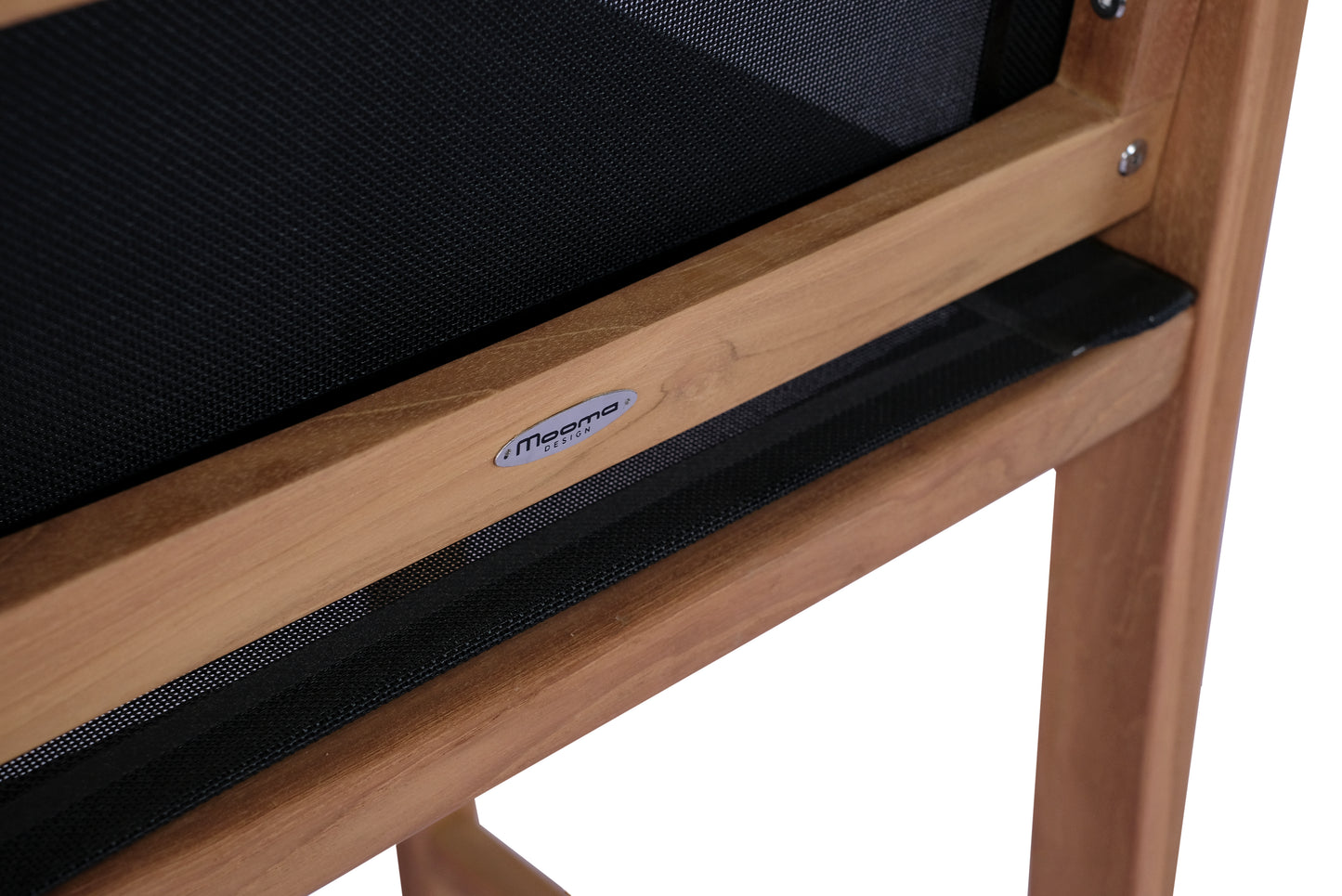 Silla Teca bar Candon textilene negro