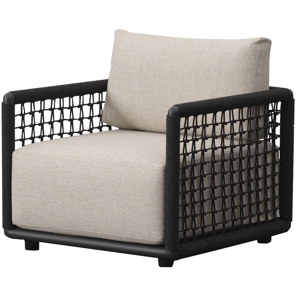 Sofá 1 plaza Santa Ana antracita / beige