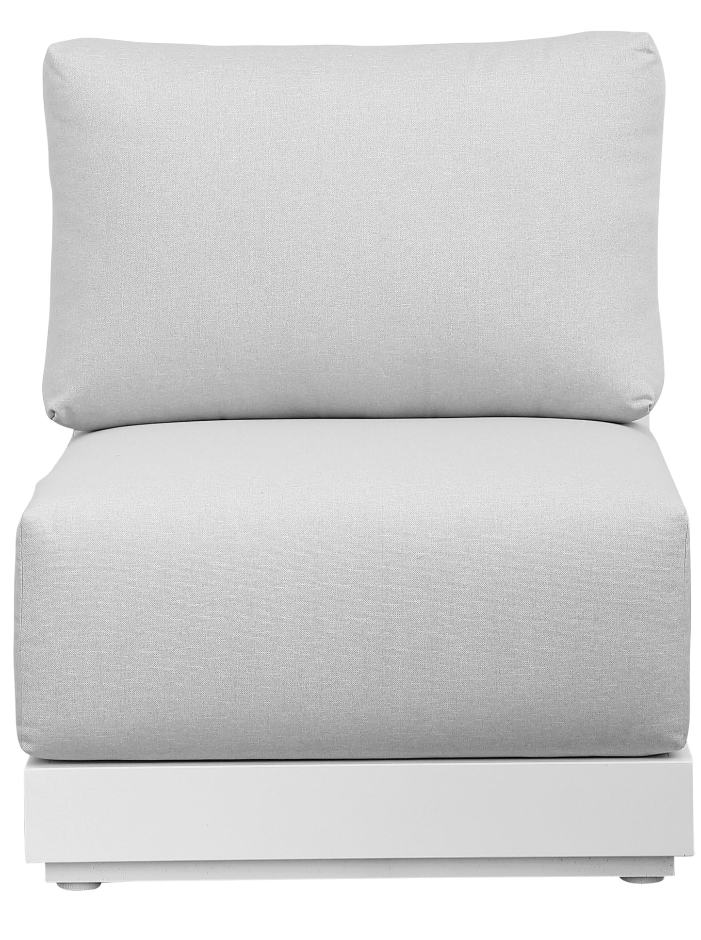 Módulo ampliación Onix aluminio blanco cojinería gris claro