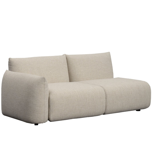 Módulo 2 plazas Riverside beige brazo izquierdo (VF)