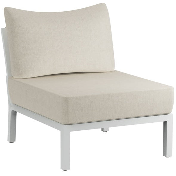 Módulo de ampliación Anmore aluminio blanco textil  greige