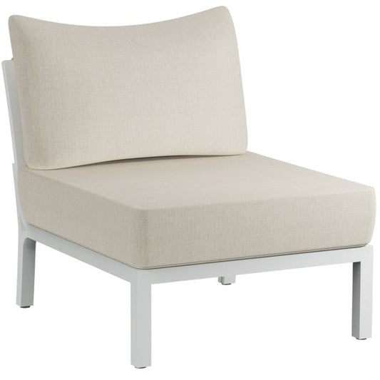 Módulo de ampliación Anmore aluminio blanco textil  greige