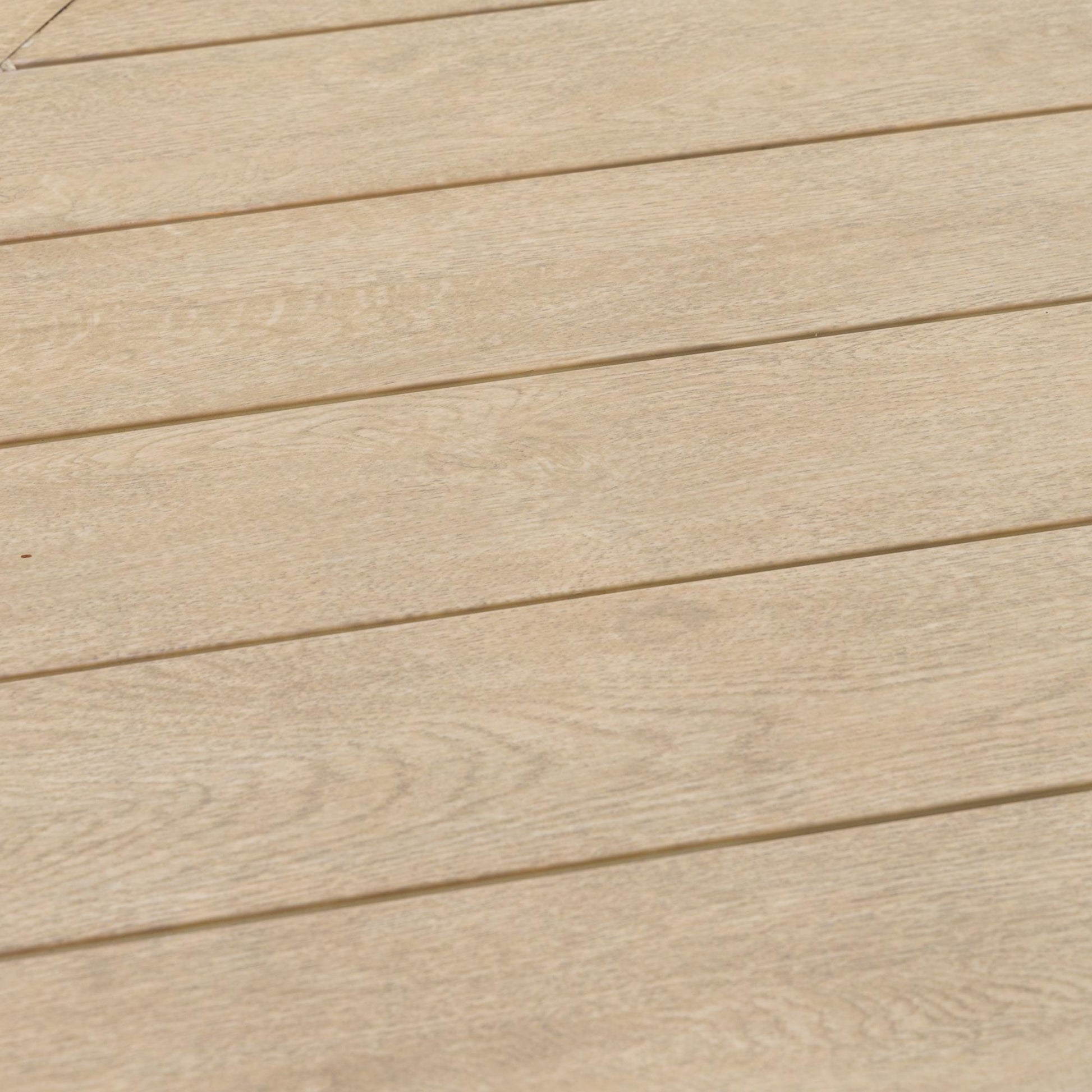 Mesa de centro Harmony aluminio efecto  madera