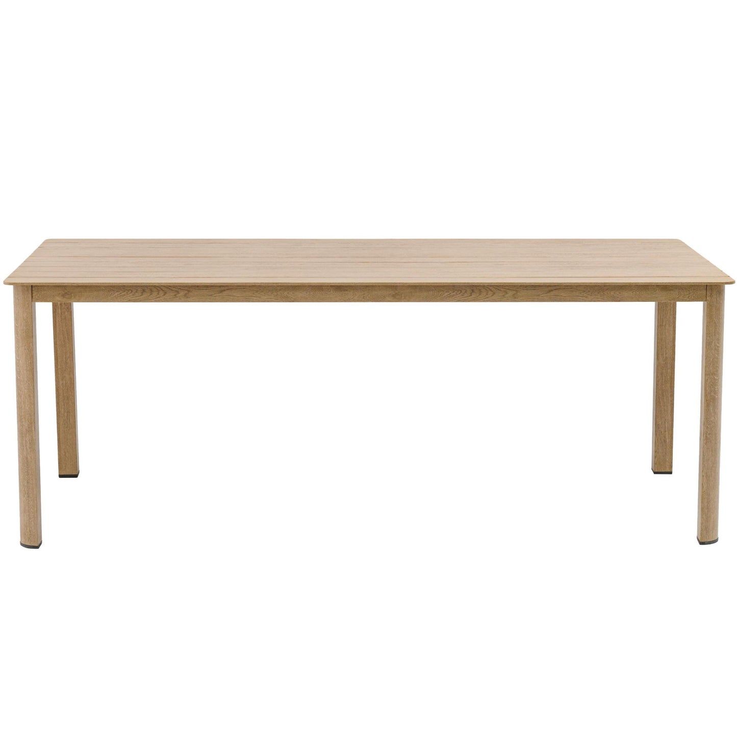 Mesa de comedor Harmony 200*88 cm  aluminio efecto madera