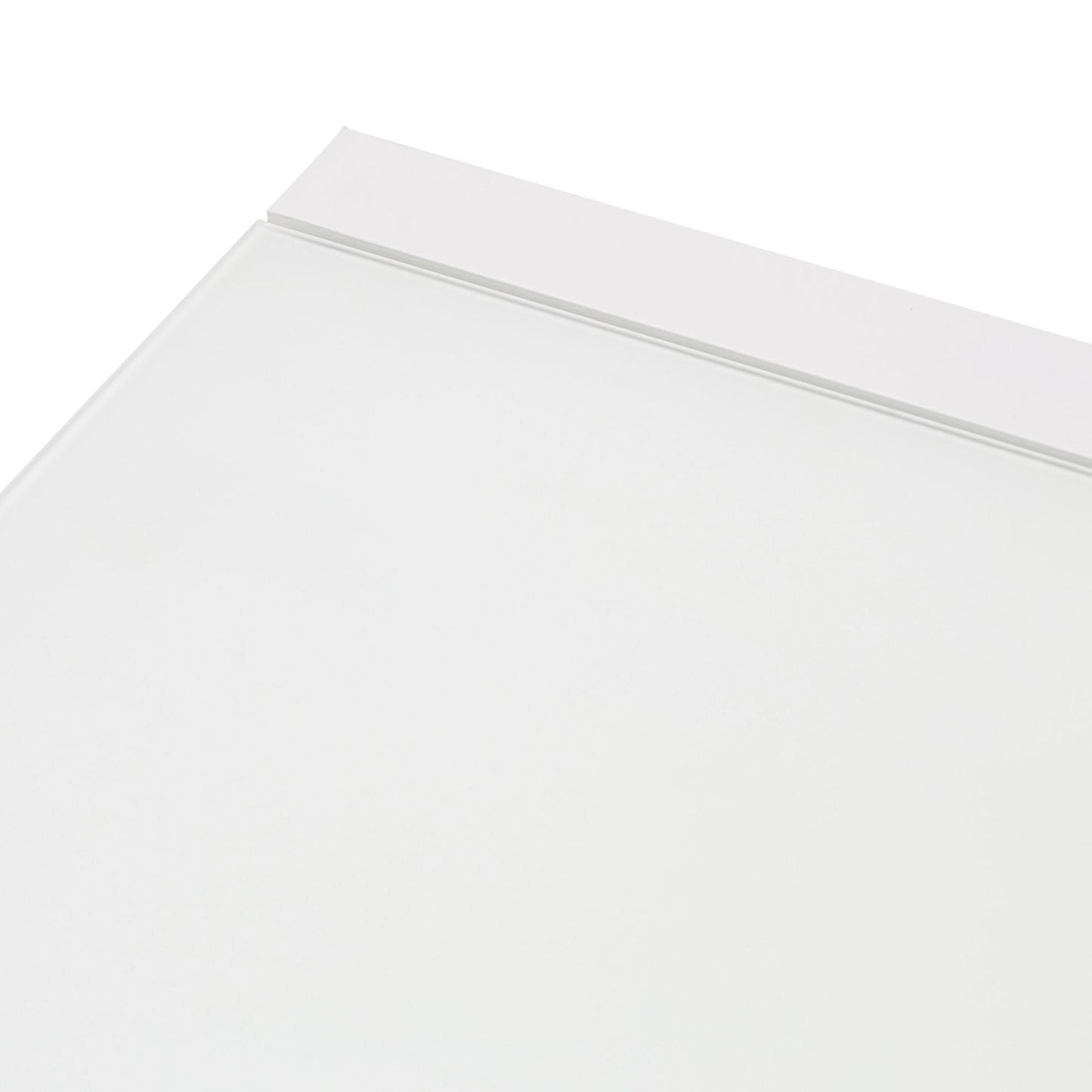 Mesa extensible ORICK 100*200/300 cm aluminio y cristal blanco