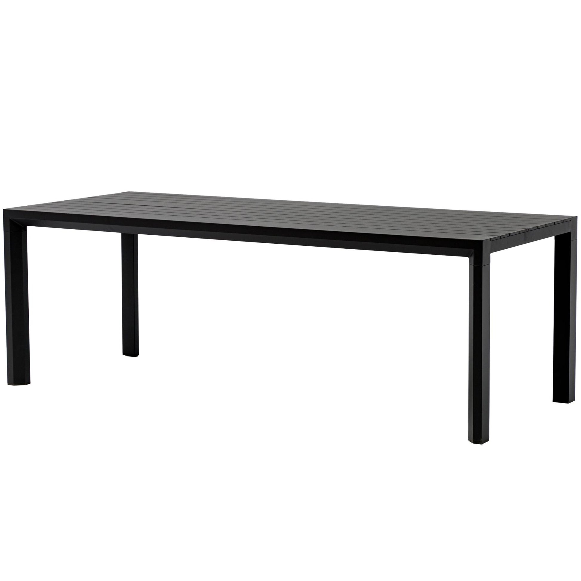 Mesa fija Byron 220 cm aluminio antracita