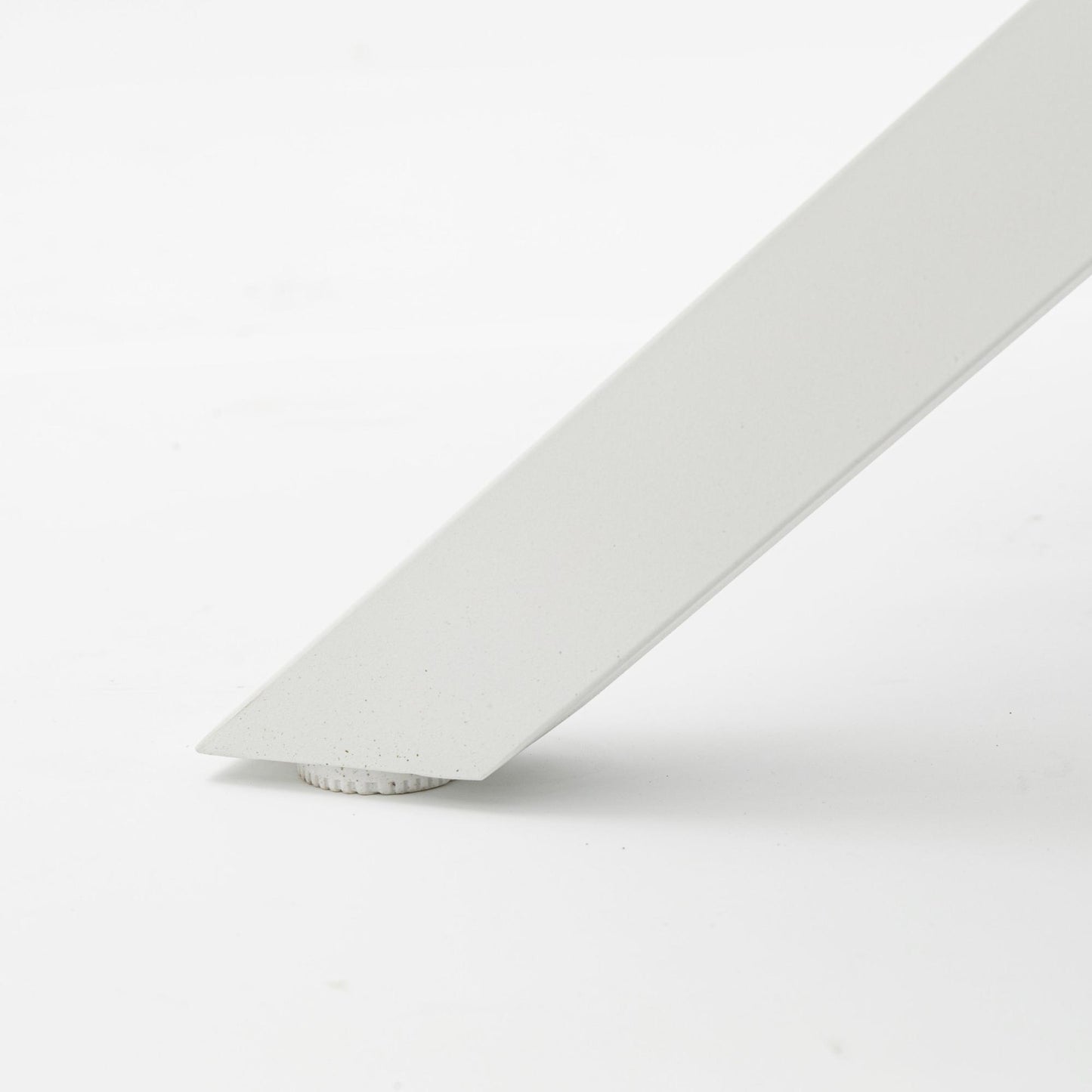 Mesa redonda Yowah aluminio blanco Ø 120 cm