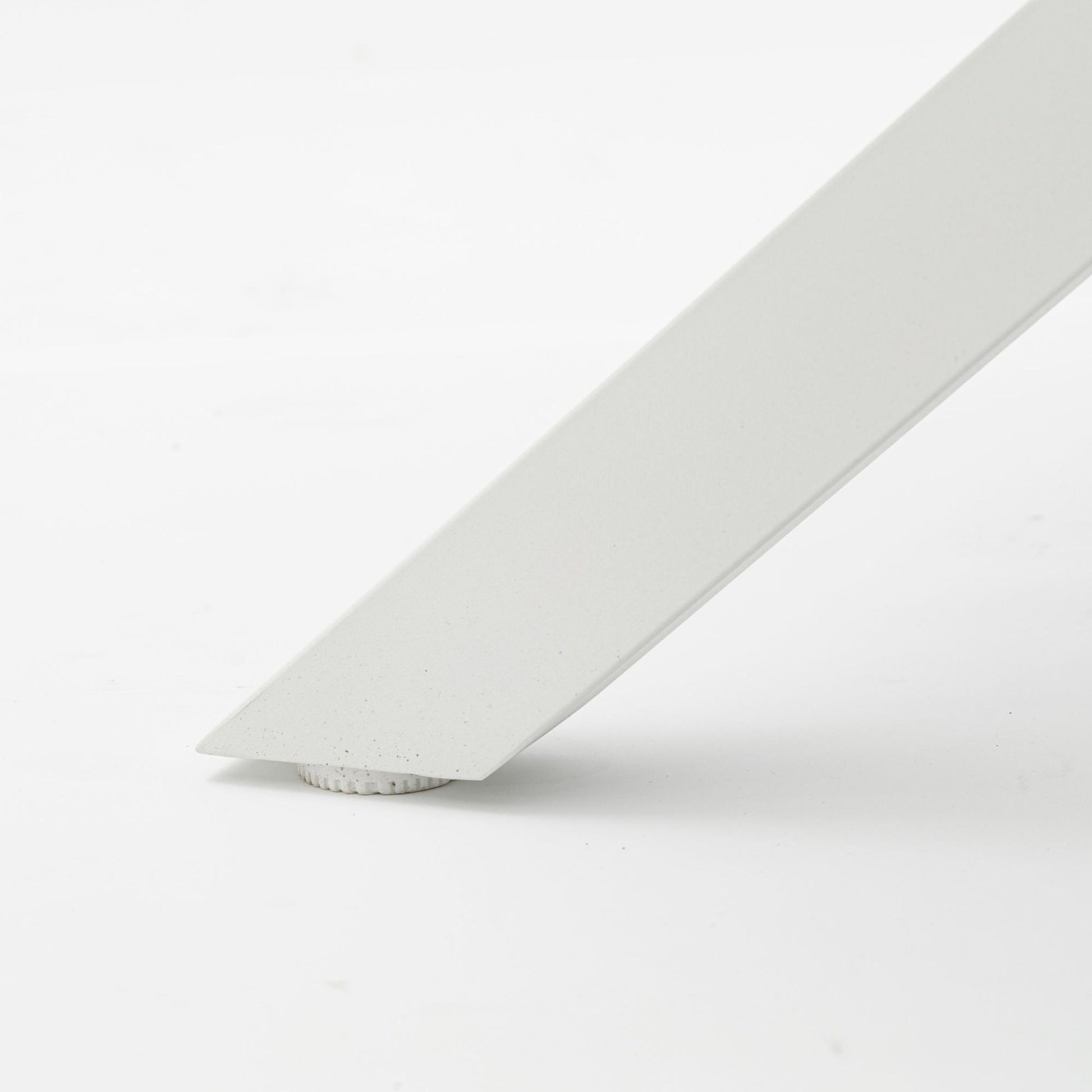 Mesa redonda Yowah aluminio blanco Ø 120 cm