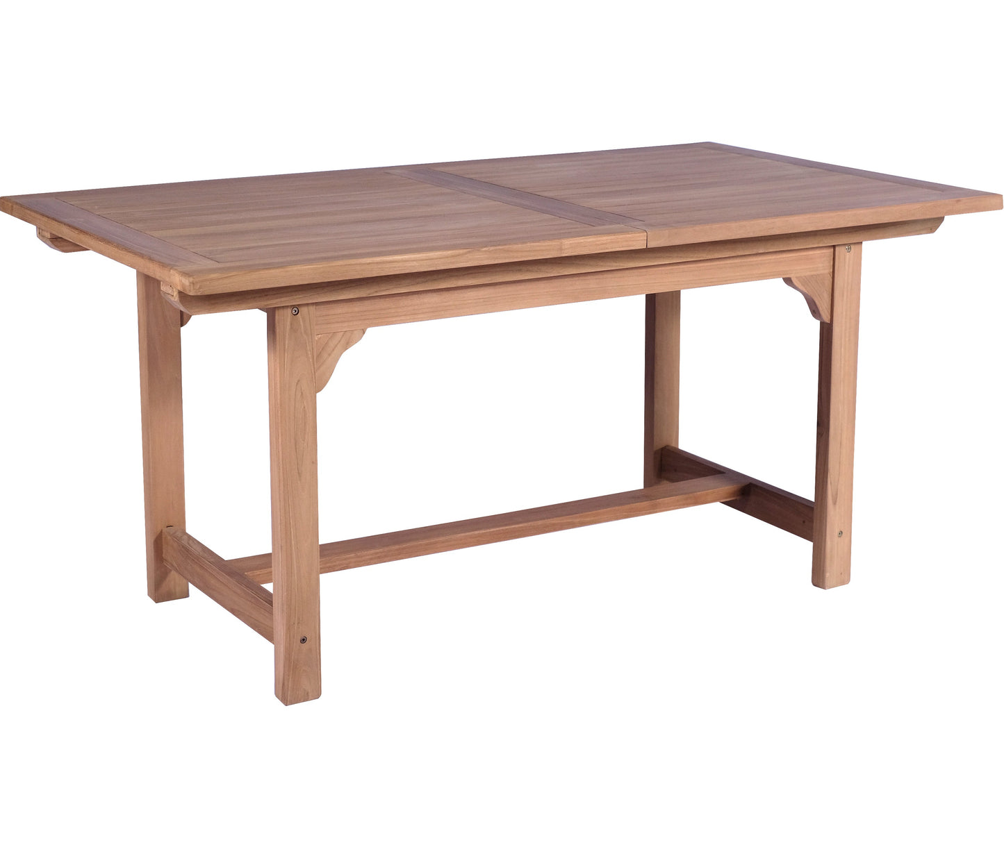 Mesa Teca rectangular extensible  Mati 160/210x90 cm