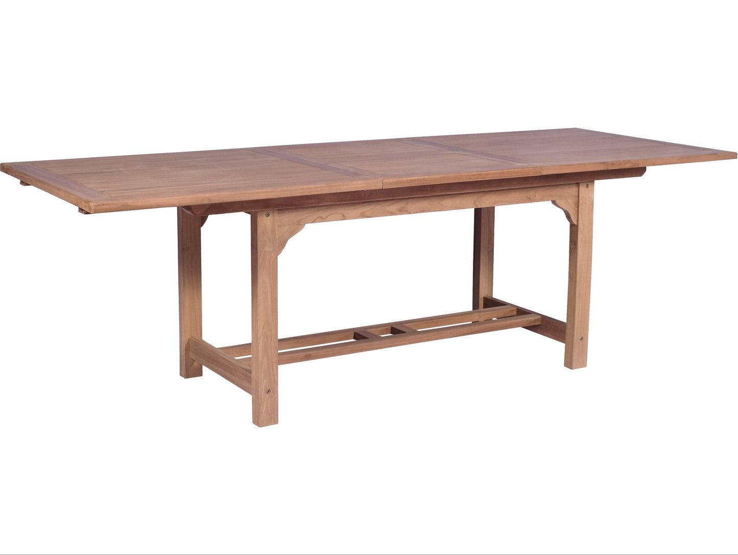 Mesa Teca rectangular extensible Mati 180/240x100 cm