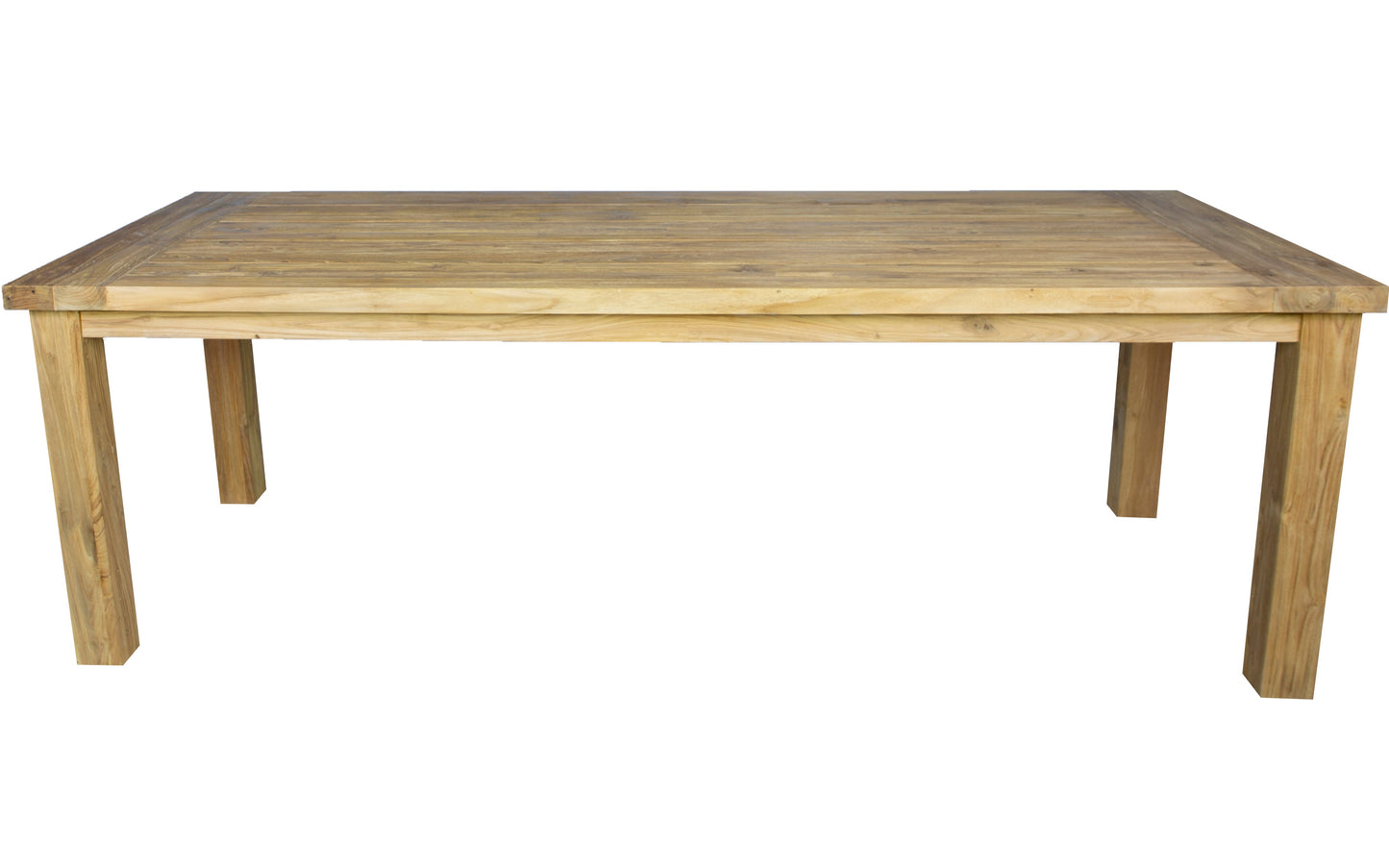 Mesa de comedor Tamu 240x100x78 cm teca reciclada