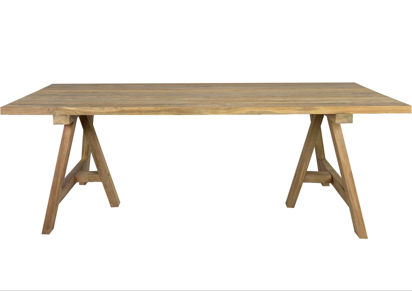 Mesa rectangular Swann 220x100 cm teca reciclada