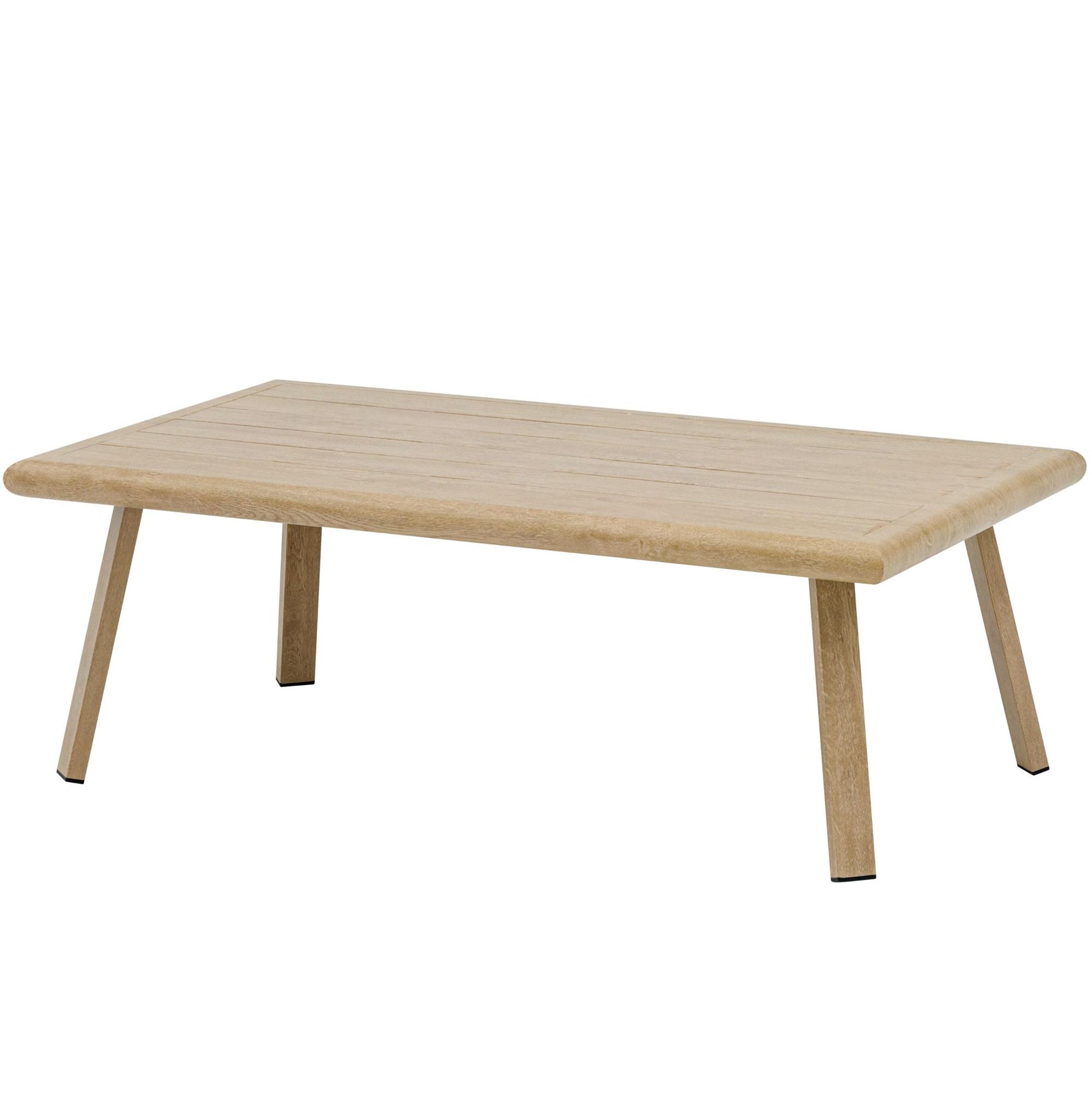 Mesa de centro Harmony aluminio efecto  madera