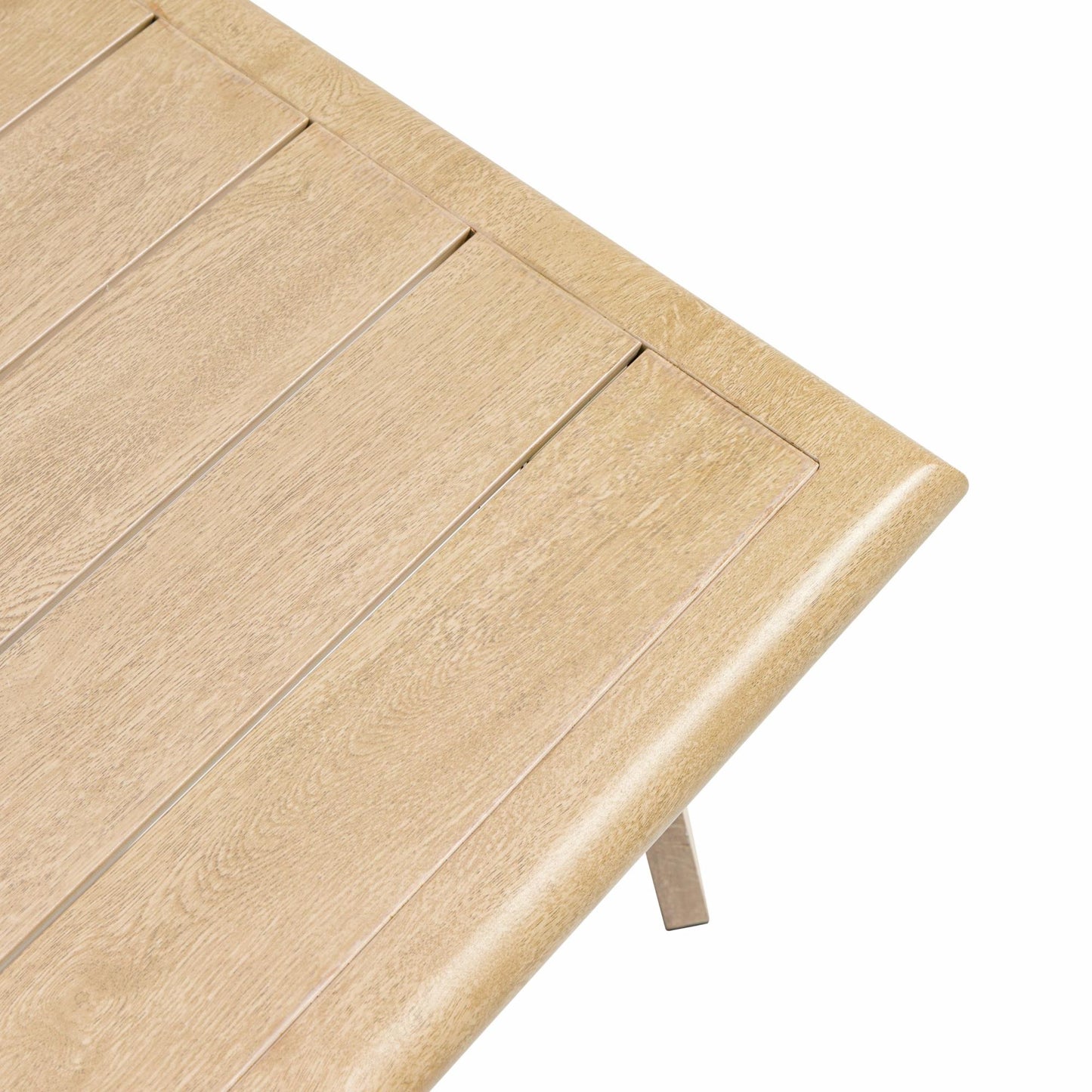 Mesa de centro Harmony aluminio efecto  madera