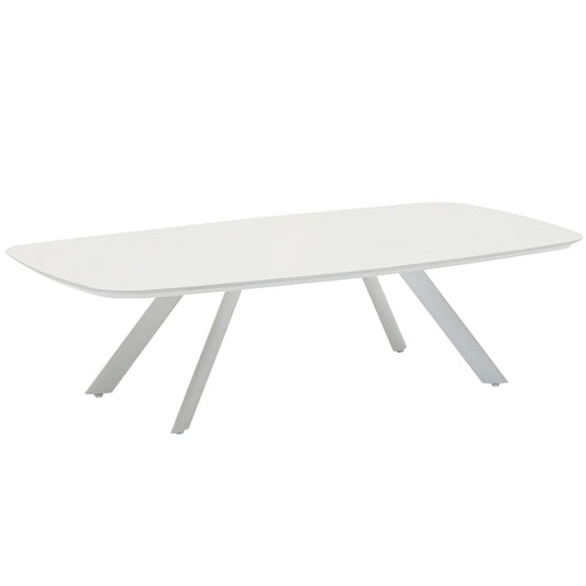 Mesa  de centro Anmore  aluminio blanco