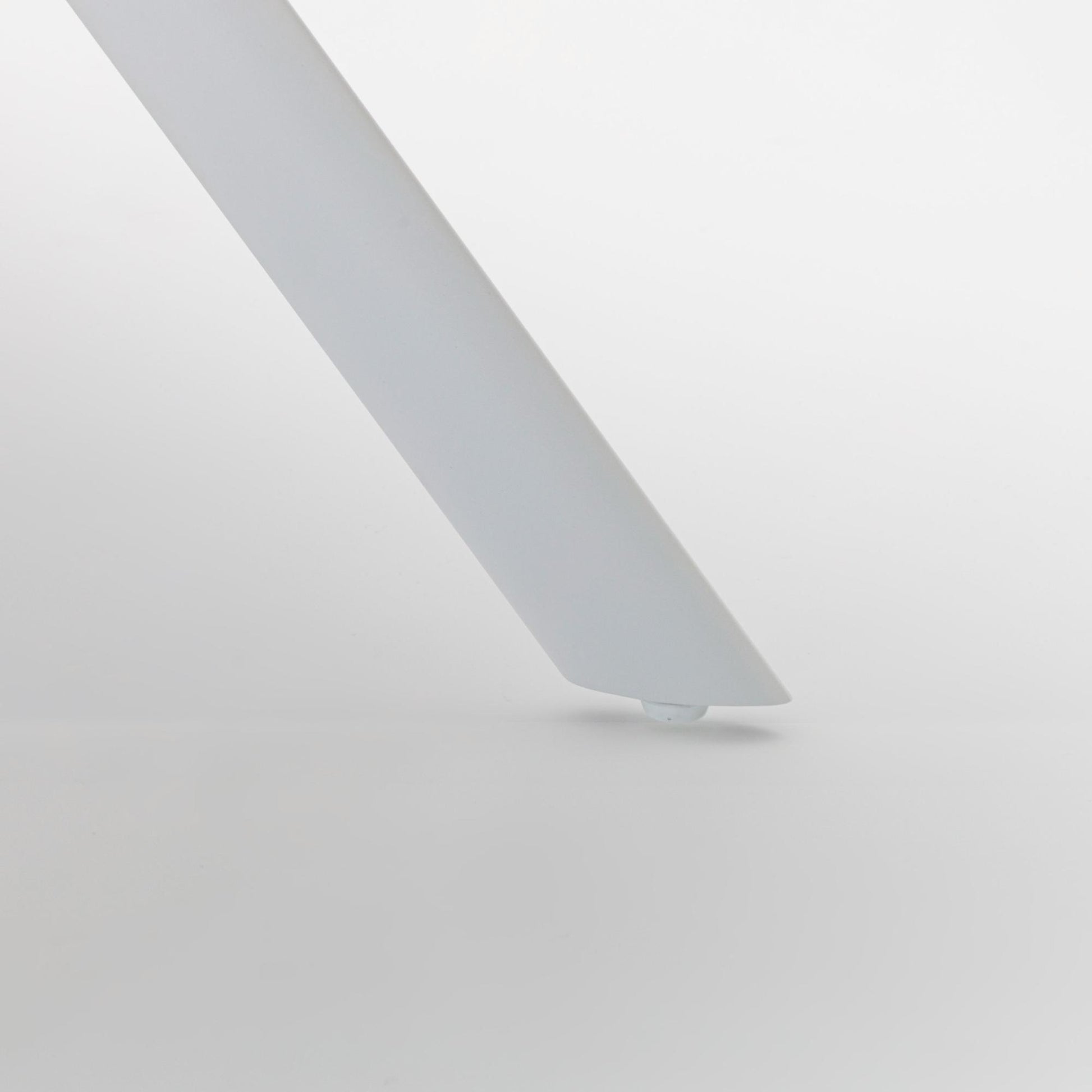 Mesa  de centro Anmore  aluminio blanco