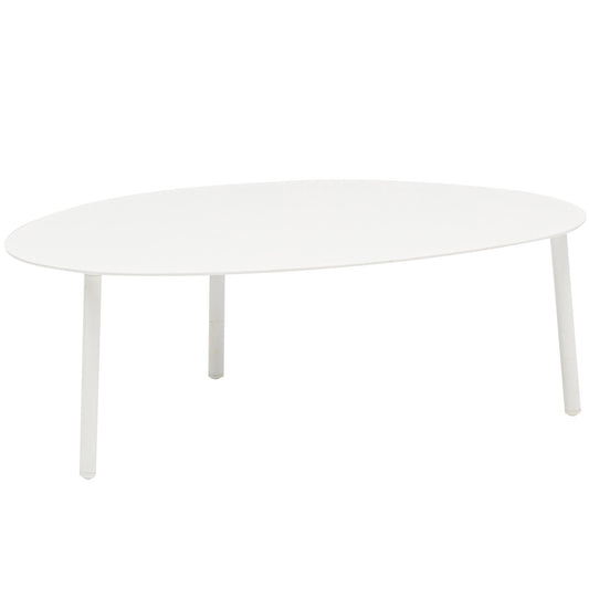 Mesa de centro  Walga aluminio blanco