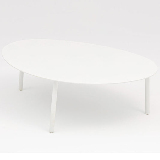 Mesa de centro  Walga aluminio blanco