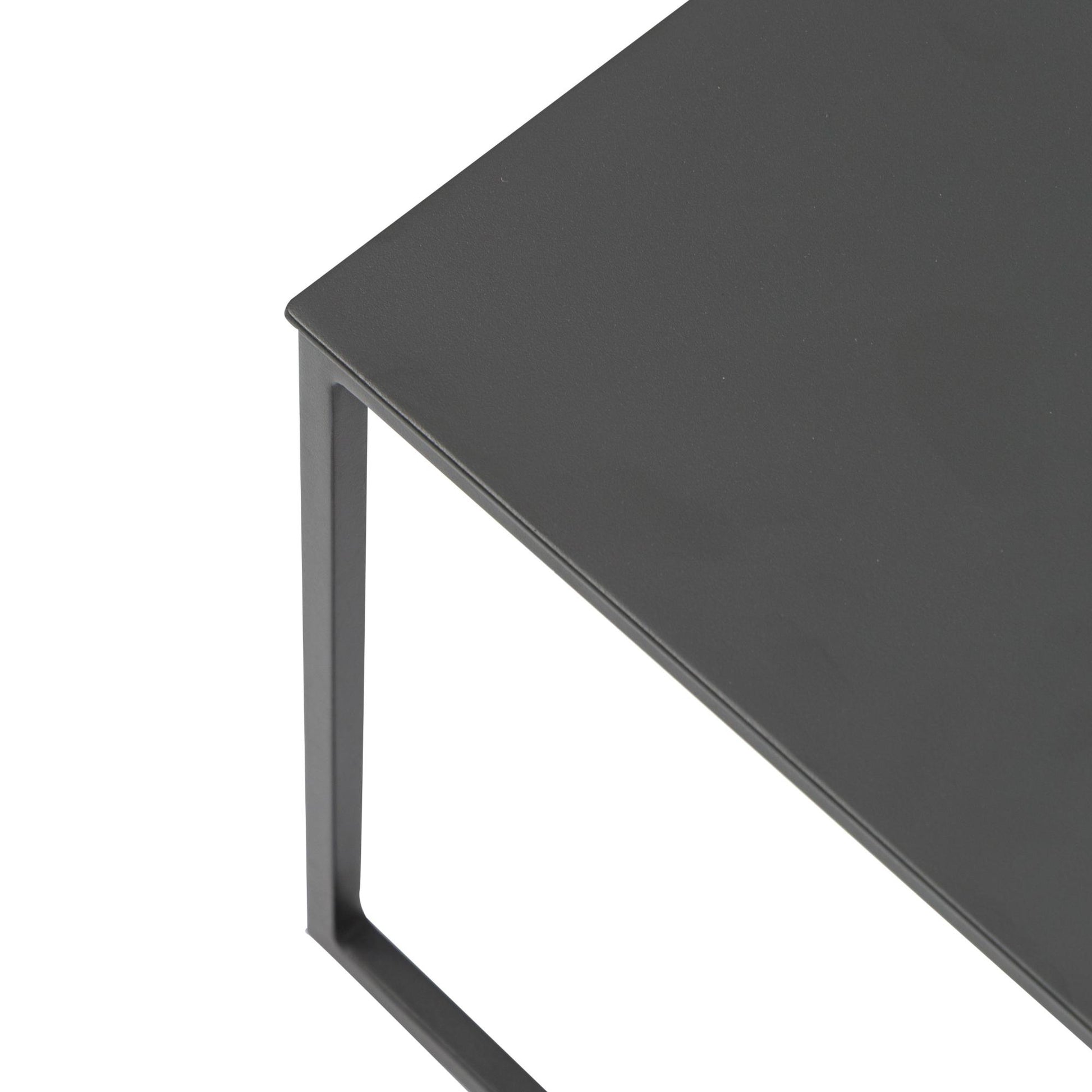 Mesa auxiliar Davis aluminio antracita