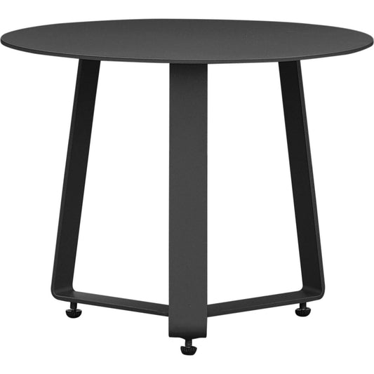 Mesa auxiliar Bangor Ø 45 cm aluminio antracita