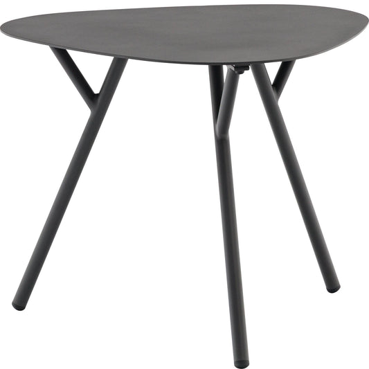 Mesa auxiliar Galt Ø 60 aluminio antracita