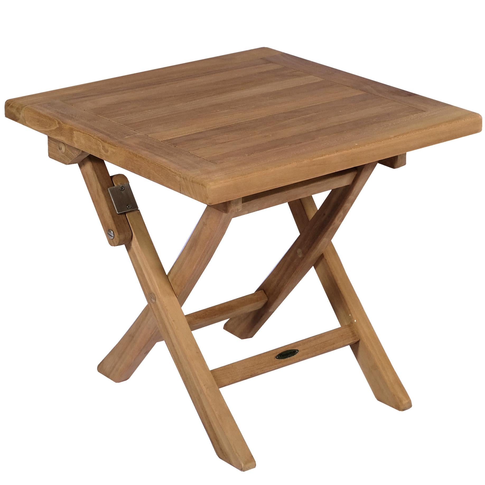 Mesa auxiliar plegable Danao 50x50 cm